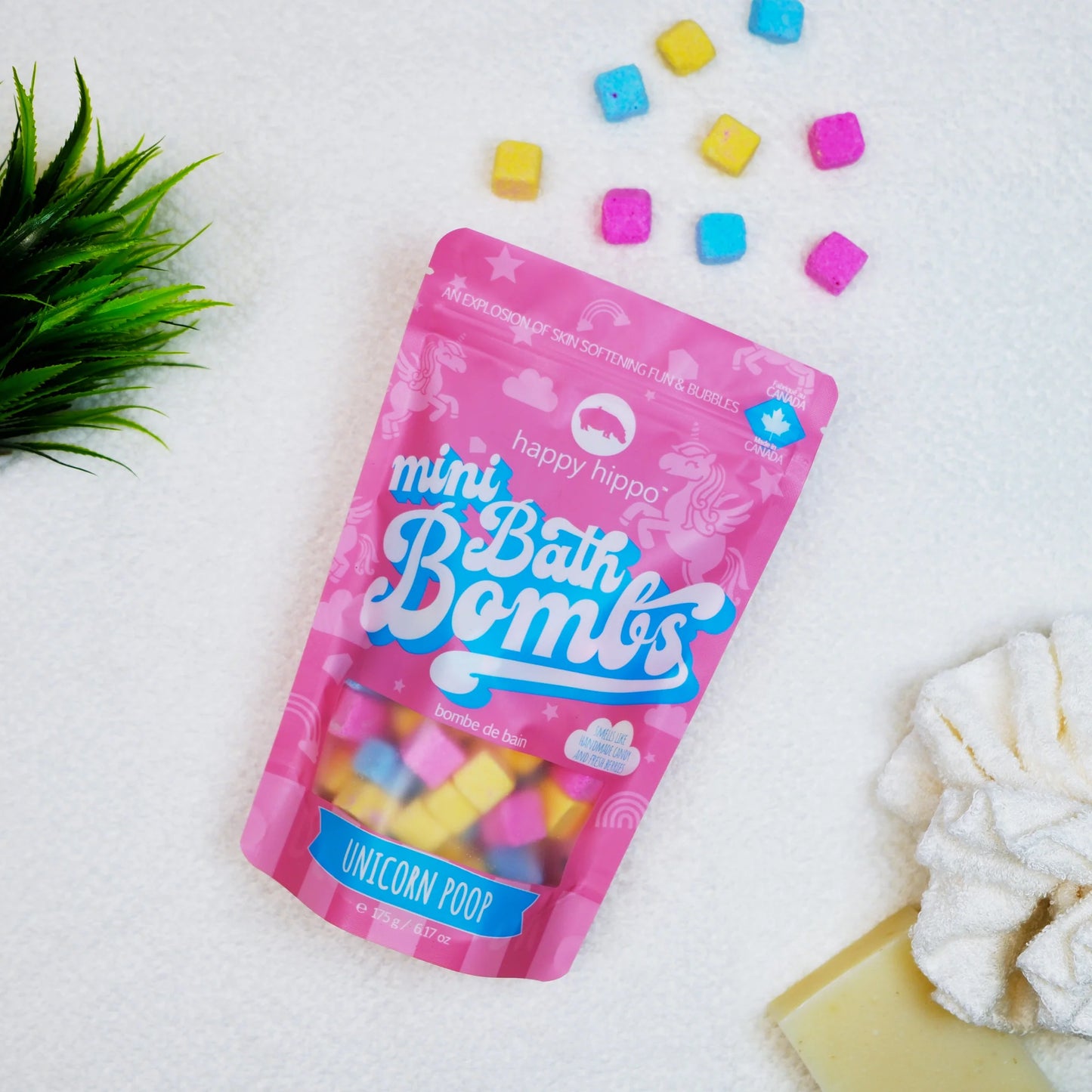 Happy Hippo - Mini Bath Bomb Bag