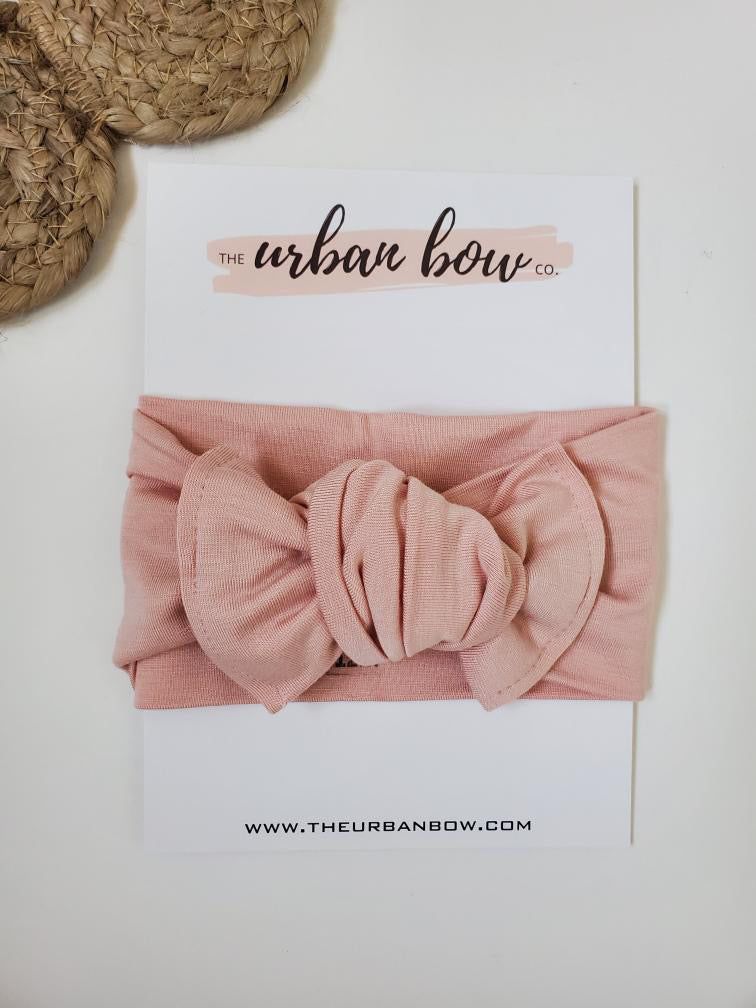 Urban Bow - Pink Muslin