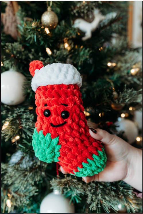 Hand Crochet Stocking