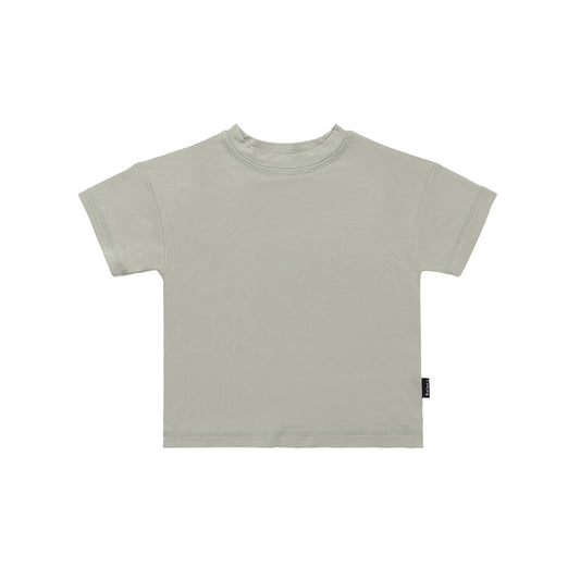 Short Sleeve Baggy Tee - Sage