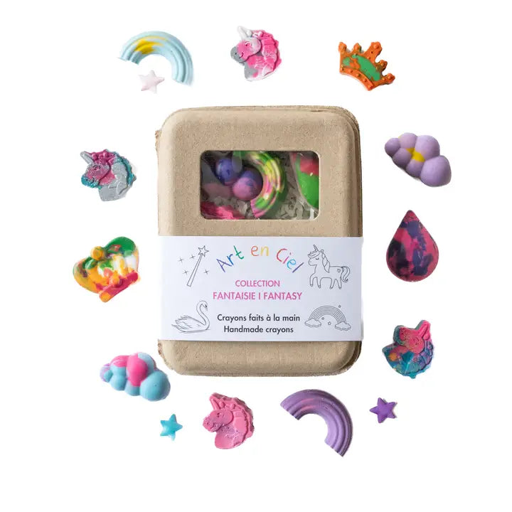 Handmade Shape Crayons